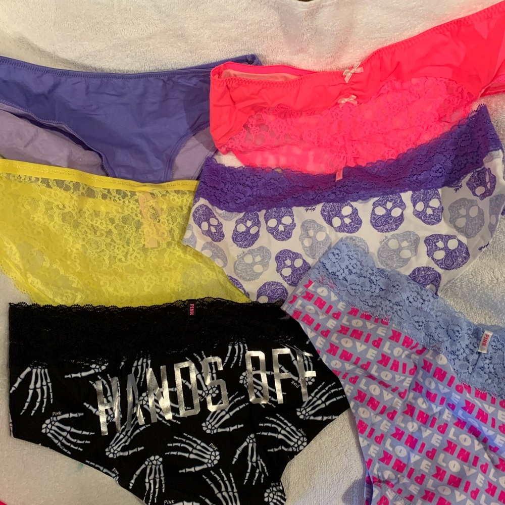 13 NEW PAIRS OF PANTIES BY PINK/VS